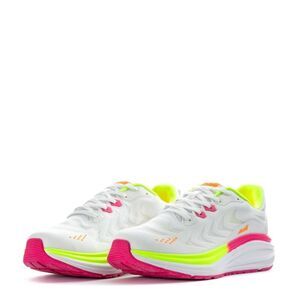 🇬🇪🔥NIB Avia White Neon Pink & Yellow Avi Move Walking Shoes Size 7.5